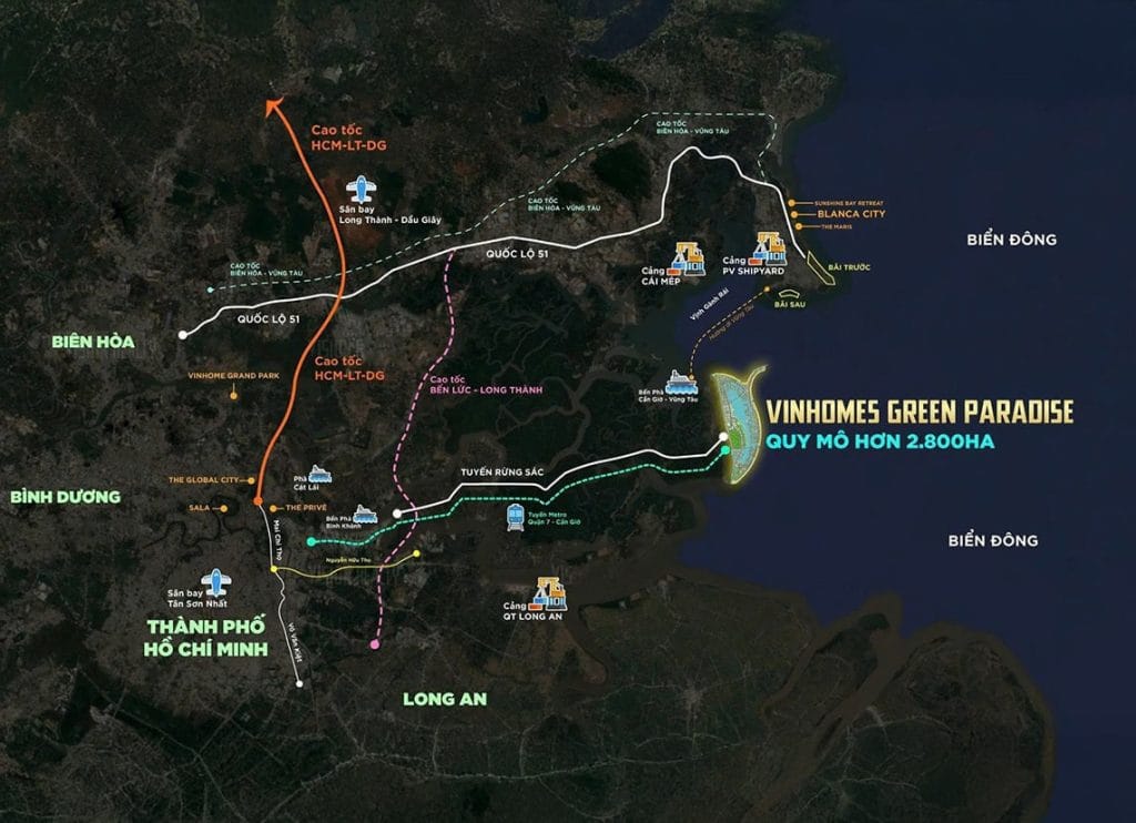 Vinhomes Cần Giờ: Những "lần đầu tiên" làm nên sự khác biệt trên thị trường BĐS 3 Vị trí đắc địa của dự án Vinhomes Cần Giờ