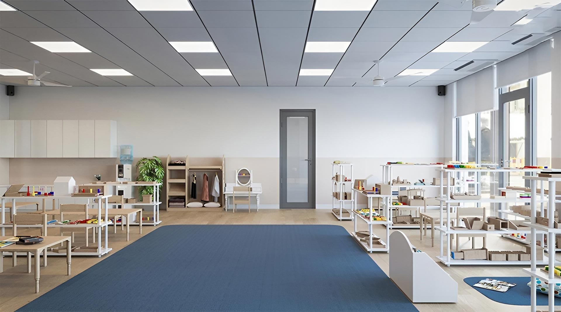 Giáo dục: Quy hoạch dành quỹ đất lớn cho hệ thống giáo dục từ mầm non đến trung học cơ sở. Các ngôi trường được thiết kế theo tiêu chuẩn hiện đại, có không gian vận động ngoài trời rộng rãi, giúp trẻ em phát triển toàn diện cả về trí tuệ lẫn thể chất.